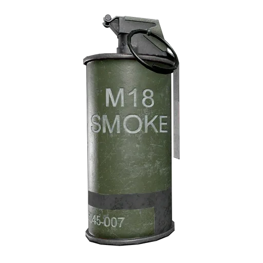 M18 Smoke Grenade: Black